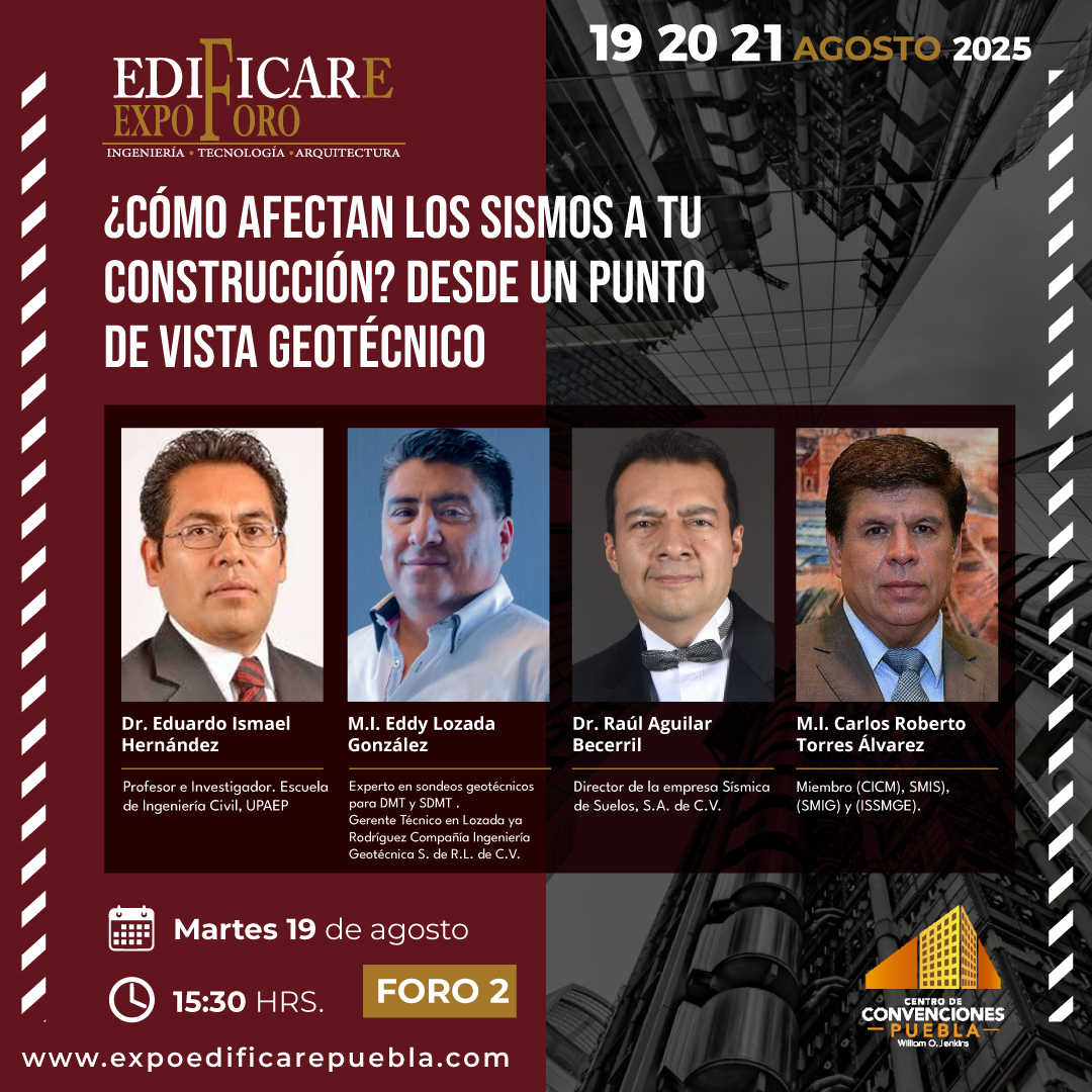 Panel sismos geotécnica